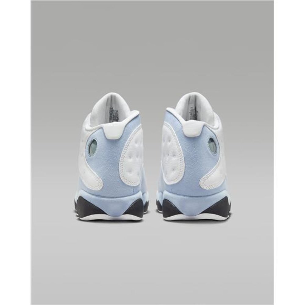 NEW IN BOX w/ Multiple Sizes Air Jordan 13 Retro White/Blue Grey/Black/Yellow - Picture 2 of 8